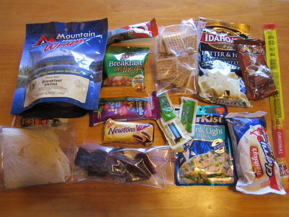 Five Day Lightweight Backpacking Meal Plan - Day 3