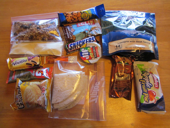 Five Day Lightweight Backpacking Meal Plan - Day 5