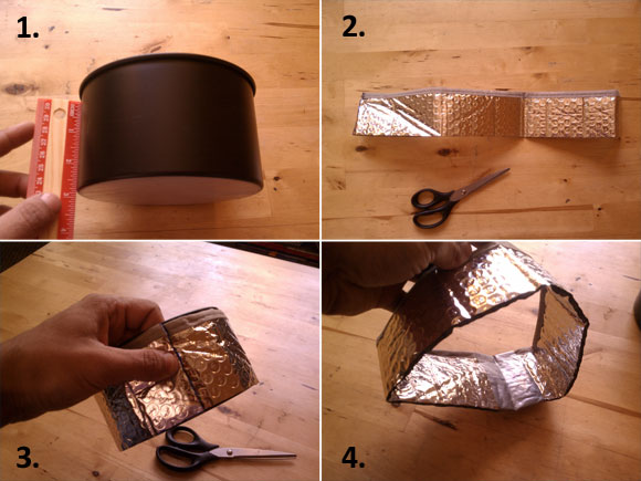 Ultralight Backpacking Pot Cozy - Step 1