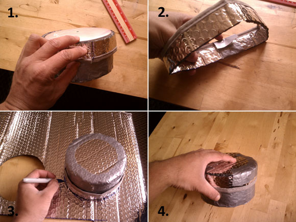 Ultralight Backpacking Pot Cozy - Step 3